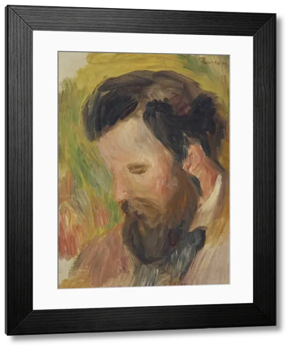 Framed Print : Portrait of the Composer Claude Terrasse (1867-1923), ca 1897. Creator: Renoir, Pierre Auguste Framed Print : Portrait of the Composer Claude Terrasse (1867-1923), ca 1897. Creator: Renoir, Pierre Auguste