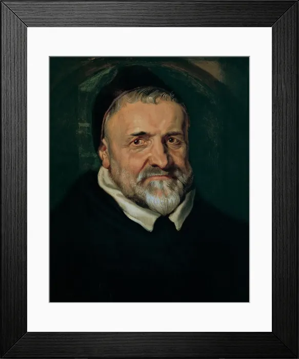 Framed Print : Portrait of Michael Ophovius (1571-1637), 1635. Creator: Rubens, Pieter Paul (1577-1640) Framed Print : Portrait of Michael Ophovius (1571-1637), 1635. Creator: Rubens, Pieter Paul (1577-1640)