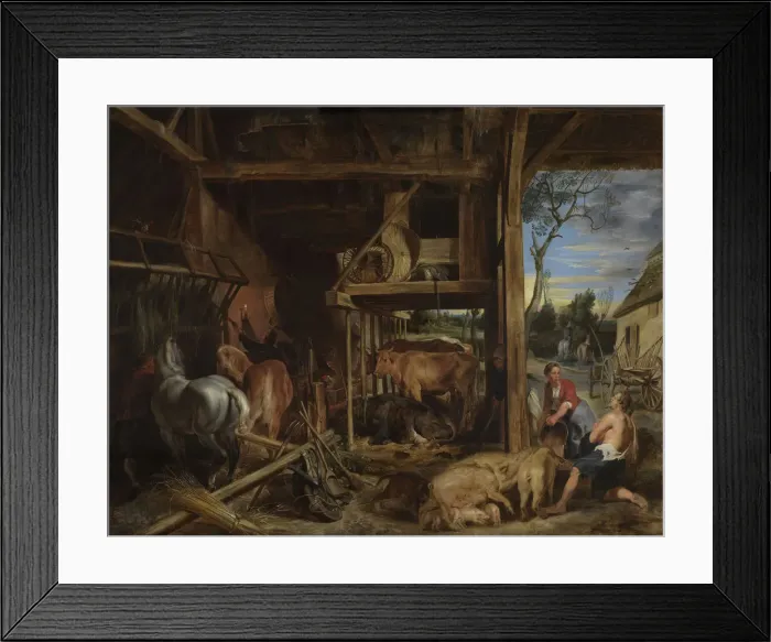 Framed Print : The prodigal son, 1618. Creator: Rubens, Pieter Paul (1577-1640) Framed Print : The prodigal son, 1618. Creator: Rubens, Pieter Paul (1577-1640)