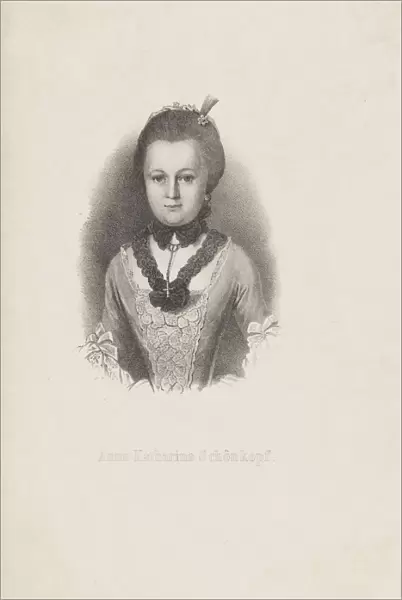 Anna Katharina ( Kathchen ) Schonkopf (1746-1810), ca 1820. Creator: Anonymous