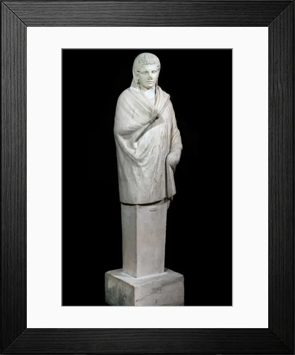 Framed Print : Herma of Hermes (From the Tempio di Apollo), 1st century. Creator: Art of Ancient Rome Framed Print : Herma of Hermes (From the Tempio di Apollo), 1st century. Creator: Art of Ancient Rome