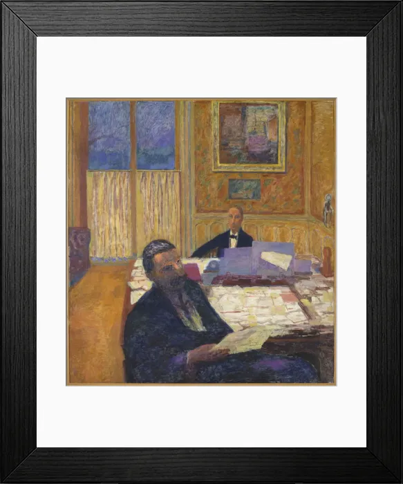 Framed Print : Les freres Bernheim-Jeune, 1920. Creator: Bonnard, Pierre (1867-1947) Framed Print : Les freres Bernheim-Jeune, 1920. Creator: Bonnard, Pierre (1867-1947)