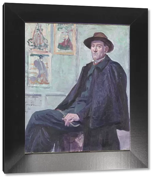 Portrait of Felix Feneon, 1901. Creator: Luce, Maximilien (1858-1941)