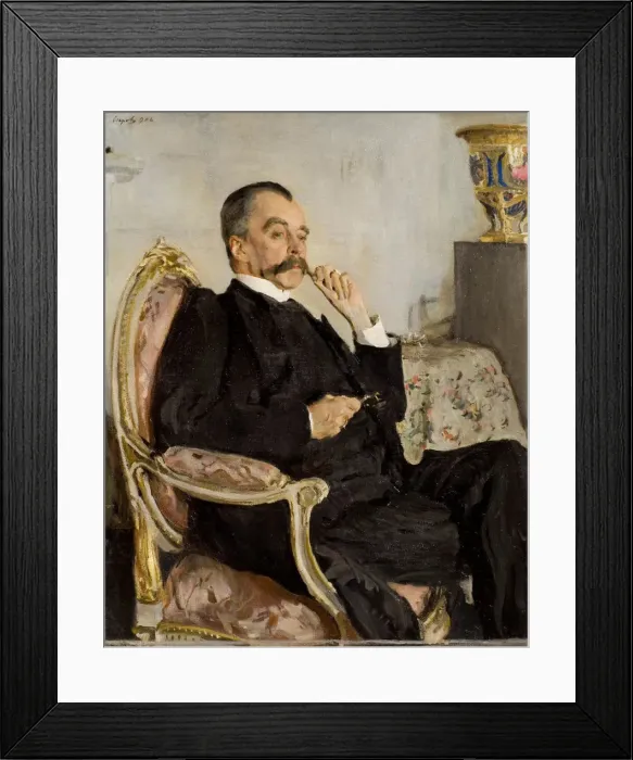 Framed Print : Portrait of Prince Vladimir Mikhaylovich Golitsyn (1847-1932), 1906. Creator: Serov Framed Print : Portrait of Prince Vladimir Mikhaylovich Golitsyn (1847-1932), 1906. Creator: Serov