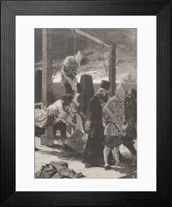 Framed Print : The execution of Alexander Kvyatkovsky und Andrey Presnyakov on November 16, 1880 Framed Print : The execution of Alexander Kvyatkovsky und Andrey Presnyakov on November 16, 1880