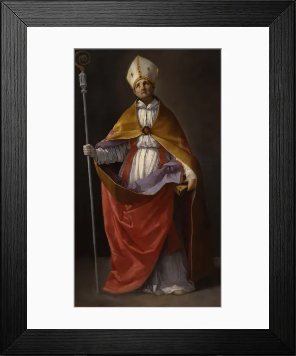 Framed Print : Saint Andrea Corsini, ca 1637-1640. Creator: Reni, Guido (1575-1642) Framed Print : Saint Andrea Corsini, ca 1637-1640. Creator: Reni, Guido (1575-1642)
