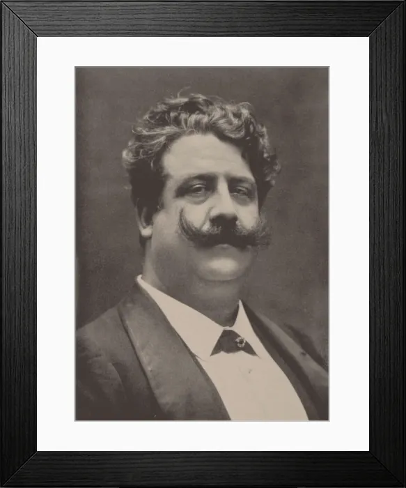 Framed Print : Ruggiero Leoncavallo (1858-1919). Creator: Anonymous Framed Print : Ruggiero Leoncavallo (1858-1919). Creator: Anonymous