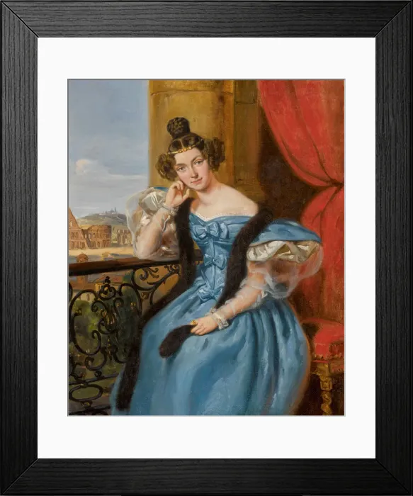 Framed Print : Portrait of Ekaterina Nikolaevna Meshcherskaya, nee Karamzina (1806-1867), 1835 Framed Print : Portrait of Ekaterina Nikolaevna Meshcherskaya, nee Karamzina (1806-1867), 1835