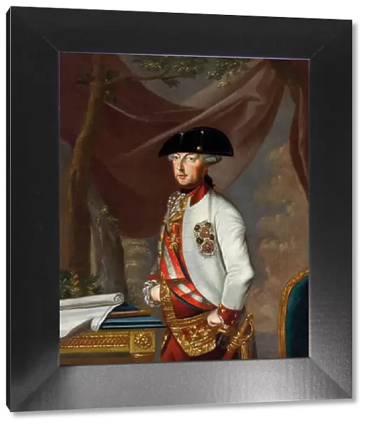 Portrait of Emperor Joseph II (1741-1790), ca 1770. Creator: Anonymous