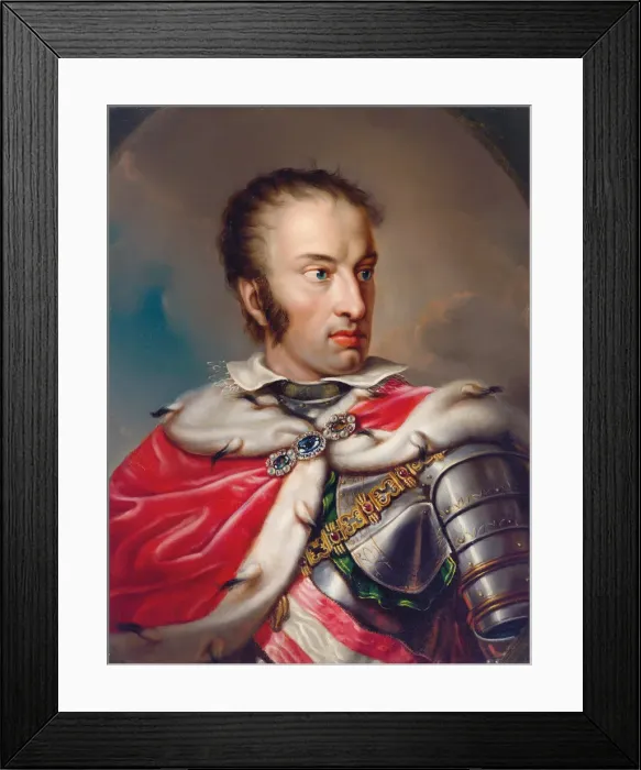 Framed Print : Field marshal Archduke Charles of Austria (1771-1847), Duke of Teschen, c. 1840. Creator Framed Print : Field marshal Archduke Charles of Austria (1771-1847), Duke of Teschen, c. 1840. Creator