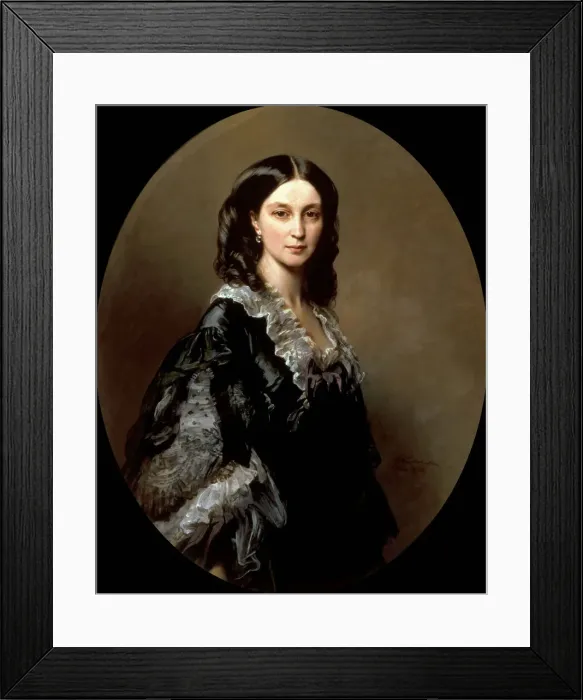 Framed Print : Portrait of Duchess Elizaveta Alexandrovna Baryatinskaya, nee Princess Chernysheva Framed Print : Portrait of Duchess Elizaveta Alexandrovna Baryatinskaya, nee Princess Chernysheva