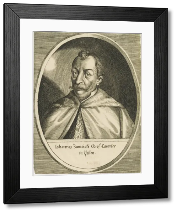 Framed Print : Hetman Jan Zamoyski (1542-1605). Creator: Anonymous Framed Print : Hetman Jan Zamoyski (1542-1605). Creator: Anonymous