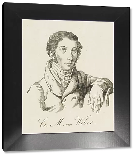Carl Maria von Weber (1786-1826), after 1821. Creator: Anonymous
