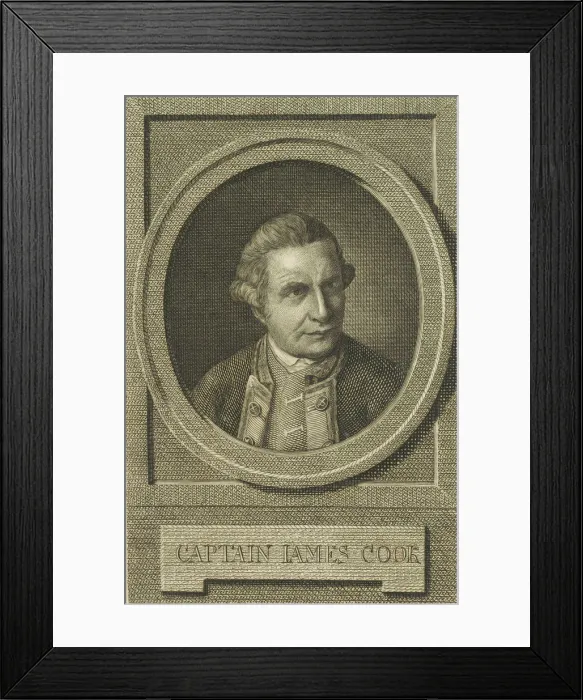 Framed Print : Portrait of James Cook, after 1771. Creator: Anonymous Framed Print : Portrait of James Cook, after 1771. Creator: Anonymous