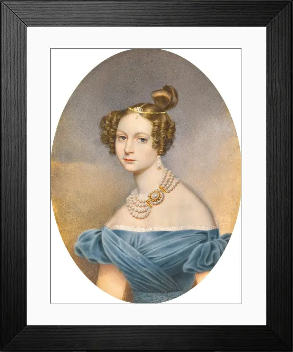 Framed Print : Princess Friederike Charlotte Marie of Württemberg, Grand Duchess Elena Pavlovna of Russia Framed Print : Princess Friederike Charlotte Marie of Württemberg, Grand Duchess Elena Pavlovna of Russia