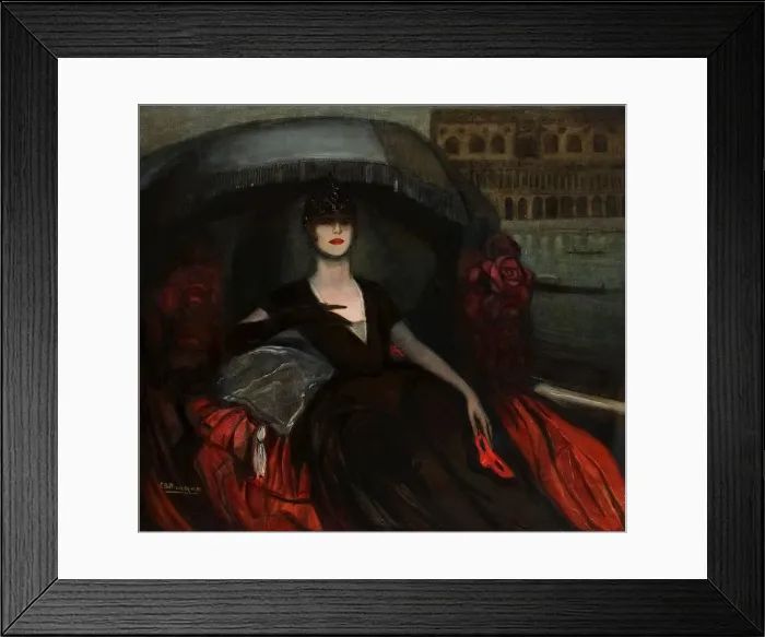 Framed Print : Lady Michelham, c. 1920. Creator: Beltran Masses, Federico (1885-1949) Framed Print : Lady Michelham, c. 1920. Creator: Beltran Masses, Federico (1885-1949)