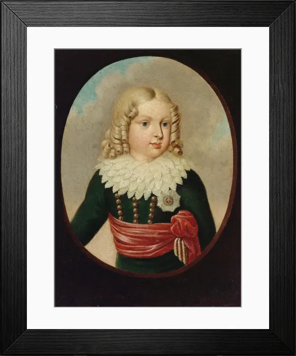 Framed Print : Napoleon Francois Bonaparte, Duke of Reichstadt, King of Rome (1811-1832), ca 1825 Framed Print : Napoleon Francois Bonaparte, Duke of Reichstadt, King of Rome (1811-1832), ca 1825