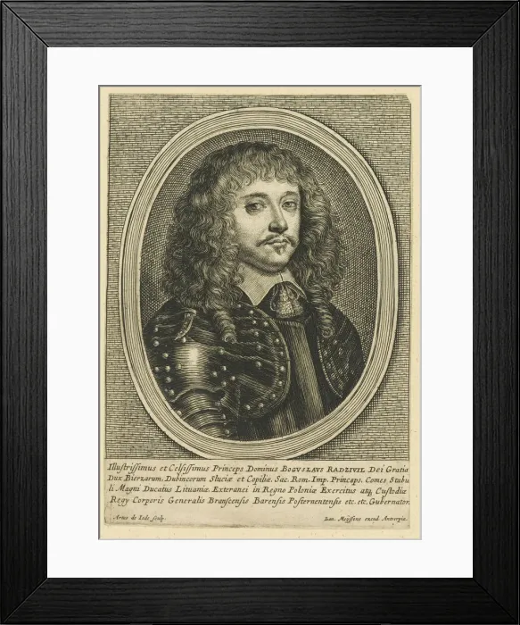 Framed Print : Portrait of Boguslaw Radziwill (1620-1669), c. 1650. Creator: Meyssens (Mijtens), Joannes Framed Print : Portrait of Boguslaw Radziwill (1620-1669), c. 1650. Creator: Meyssens (Mijtens), Joannes