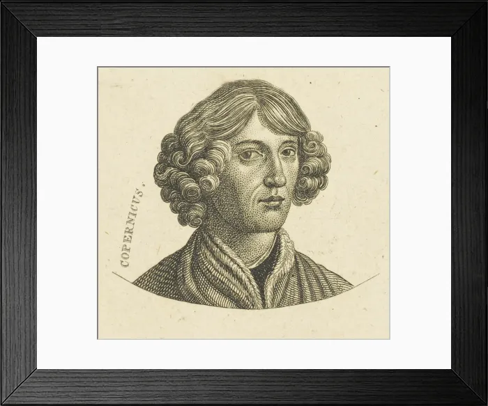 Framed Print : Portrait of Nicolaus Copernicus (1473-1543), c. 1830-1840. Creator: Anonymous Framed Print : Portrait of Nicolaus Copernicus (1473-1543), c. 1830-1840. Creator: Anonymous