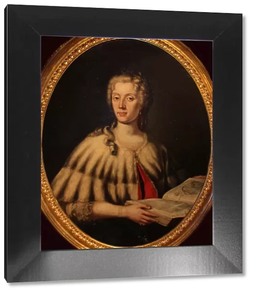 Portrait of Laura Bassi (1711-1778), Mid of the 18th cen Creator: Vandi, Carlo (?-1768)