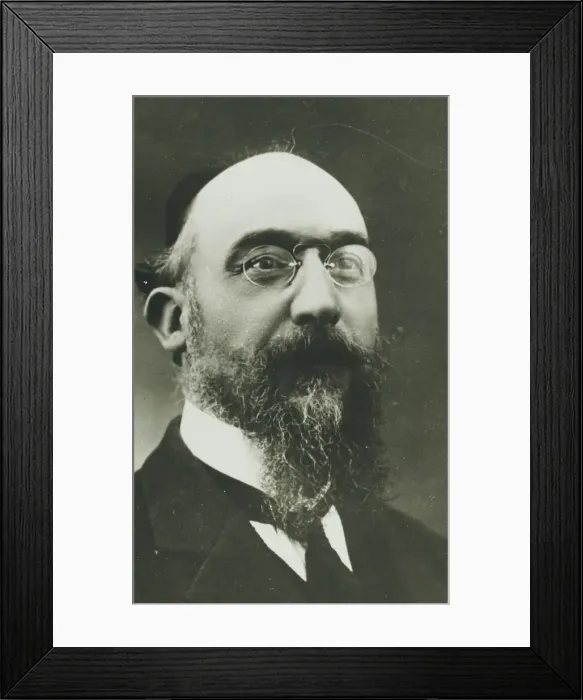 Framed Print : Portrait of Erik Satie (1866-1925). Creator: Anonymous Framed Print : Portrait of Erik Satie (1866-1925). Creator: Anonymous