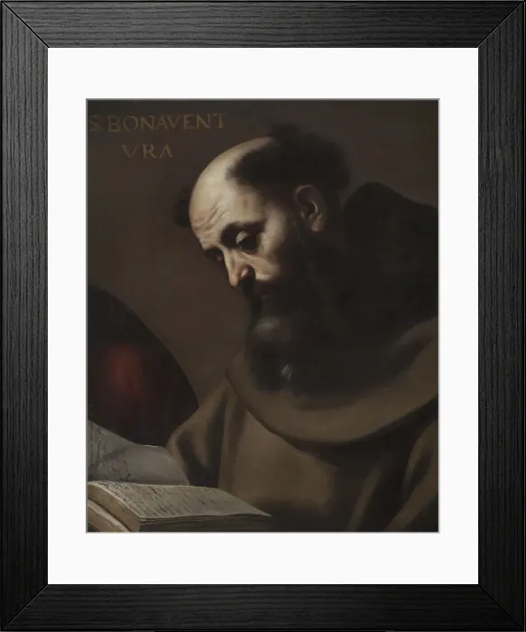 Framed Print : Saint Bonaventure, 1637-1645. Creator: Preti, Mattia (1613-1699) Framed Print : Saint Bonaventure, 1637-1645. Creator: Preti, Mattia (1613-1699)