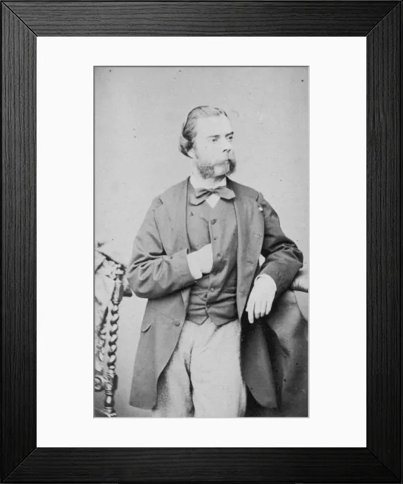 Framed Print : Portrait of the pianist and composer Eugene Ketterer (1831-1870). Creator: Hanfstaengl Framed Print : Portrait of the pianist and composer Eugene Ketterer (1831-1870). Creator: Hanfstaengl