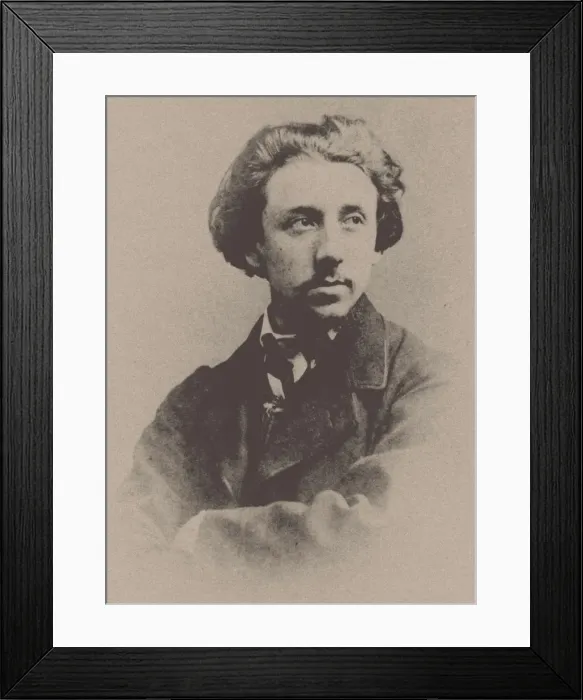 Framed Print : Portrait of the pianist and composer Wilhelm Hill (1838-1902). Creator: Anonymous Framed Print : Portrait of the pianist and composer Wilhelm Hill (1838-1902). Creator: Anonymous