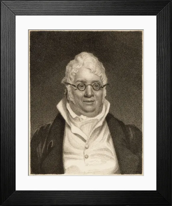 Framed Print : Portrait of the composer James Hook (1746-1827), c. 1800. Creator: Anonymous Framed Print : Portrait of the composer James Hook (1746-1827), c. 1800. Creator: Anonymous