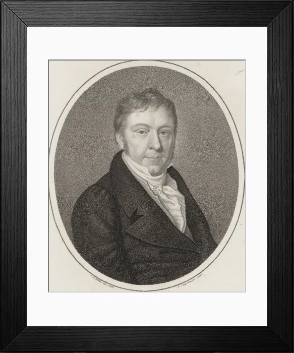 Framed Print : Portrait of Johann Nepomuk Hummel (1778-1837). Creator: Fleischmann, Friedrich (1791-1834) Framed Print : Portrait of Johann Nepomuk Hummel (1778-1837). Creator: Fleischmann, Friedrich (1791-1834)