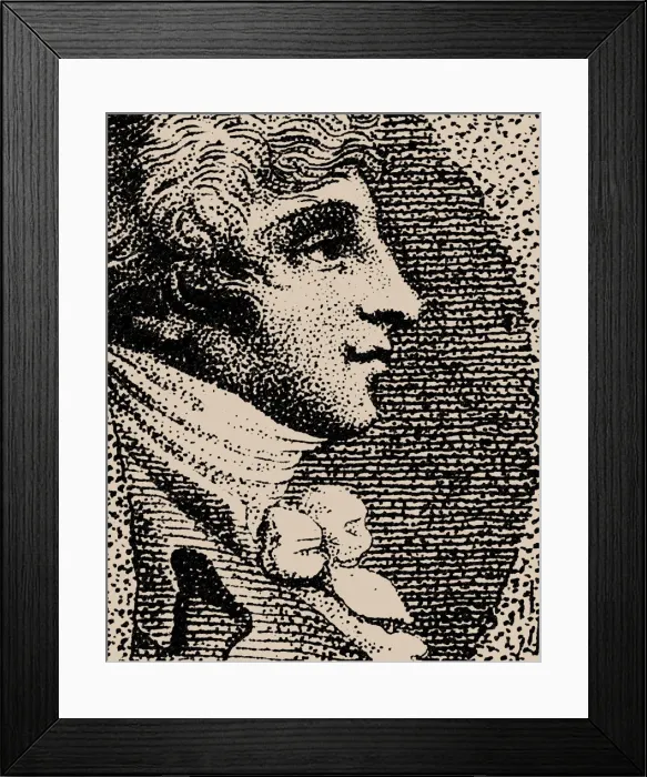 Framed Print : Portrait of the violinist and composer Feliks Janiewicz (1762-1848). Creator: Anonymous Framed Print : Portrait of the violinist and composer Feliks Janiewicz (1762-1848). Creator: Anonymous