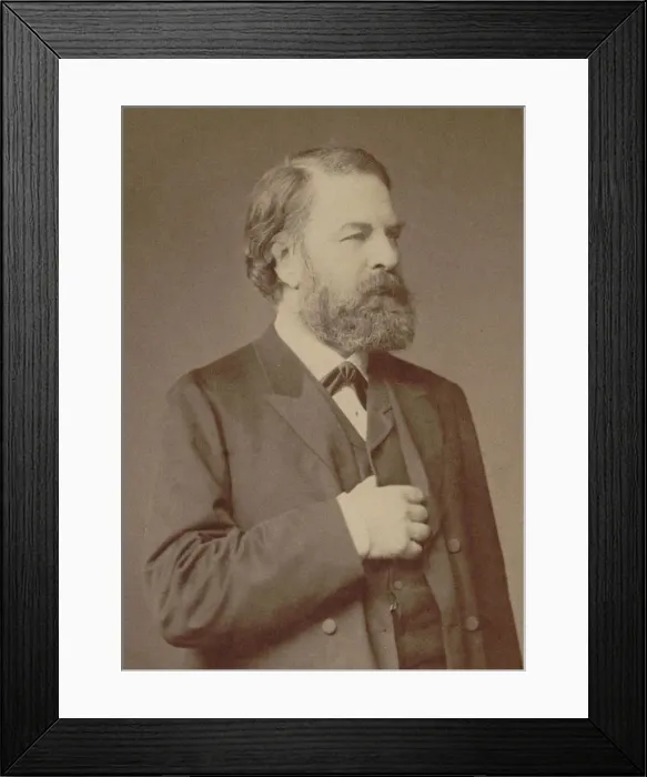 Framed Print : Portrait of the violinist and composer Joseph Joachim (1831-1907), 1887. Creator Framed Print : Portrait of the violinist and composer Joseph Joachim (1831-1907), 1887. Creator