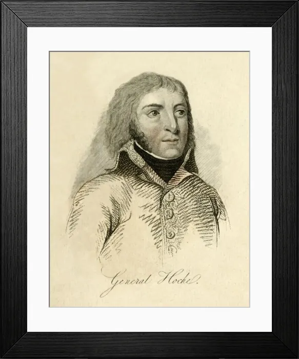Framed Print : General Hoche, late 18th century, (1807). Creator: Unknown Framed Print : General Hoche, late 18th century, (1807). Creator: Unknown