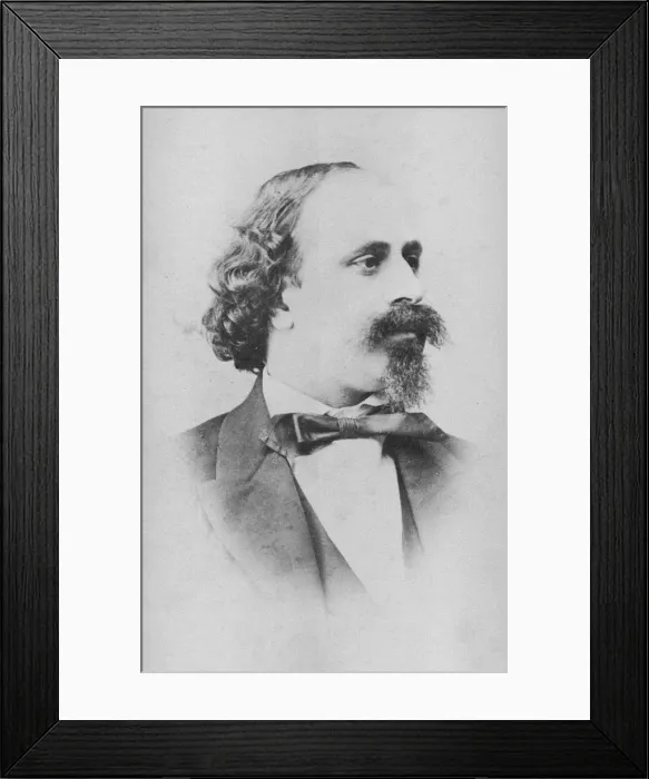 Framed Print : Portrait of the violinist and composer Moritz Kassmayer (1831-1884). Creator: Anonymous Framed Print : Portrait of the violinist and composer Moritz Kassmayer (1831-1884). Creator: Anonymous