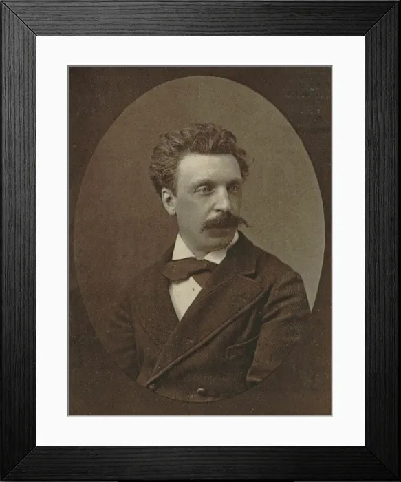 Framed Print : Portrait of the Composer Victorin de Joncieres (1839-1903). Creator: Anonymous Framed Print : Portrait of the Composer Victorin de Joncieres (1839-1903). Creator: Anonymous