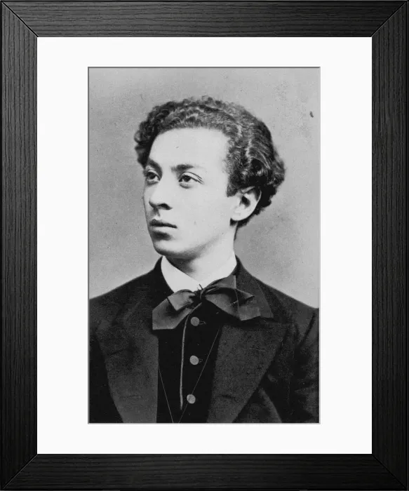 Framed Print : Portrait of the pianist and composer Rafael Joseffy (1853-1915). Creator: Danz, Hugo (1839-1901) Framed Print : Portrait of the pianist and composer Rafael Joseffy (1853-1915). Creator: Danz, Hugo (1839-1901)