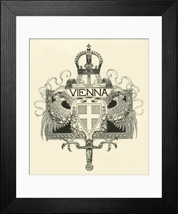 Framed Print : Vienna, late 19th-early 20th century. Creator: Unknown Framed Print : Vienna, late 19th-early 20th century. Creator: Unknown