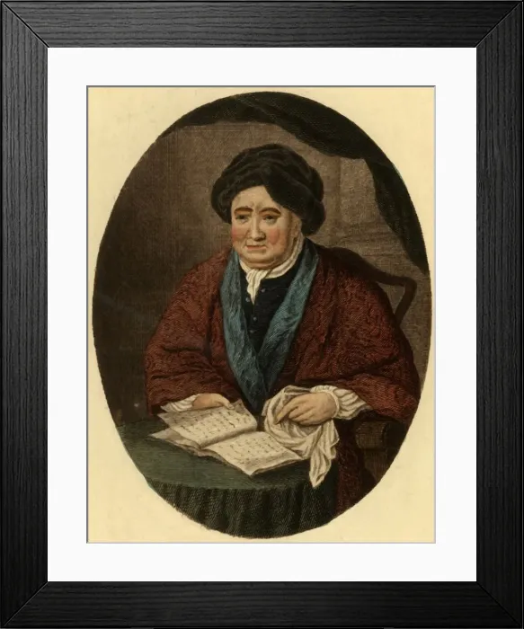 Framed Print : William Gostling, 1777, (1801). Creator: Francesco Bartolozzi Framed Print : William Gostling, 1777, (1801). Creator: Francesco Bartolozzi