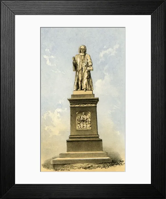 Framed Print : Watts Memorial, late 19th century. Creator: Unknown Framed Print : Watts Memorial, late 19th century. Creator: Unknown