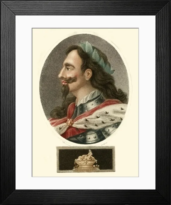 Framed Print : Charles I. (1804). Creator: J Chapman Framed Print : Charles I. (1804). Creator: J Chapman