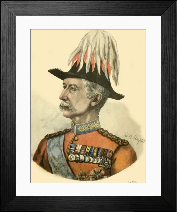 Framed Print : General Right Hon. Viscount Wolseley, K. P. 1892. Creator: Heyes Framed Print : General Right Hon. Viscount Wolseley, K. P. 1892. Creator: Heyes