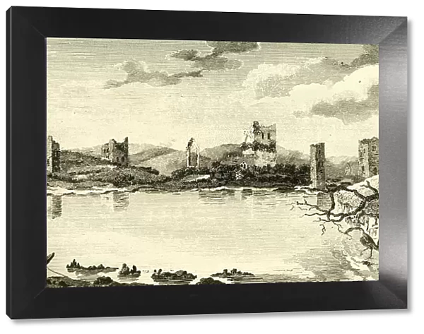 N. View of the Ruins of Clomines, Co. Wexford, 1791. Creator: Thomas Cook