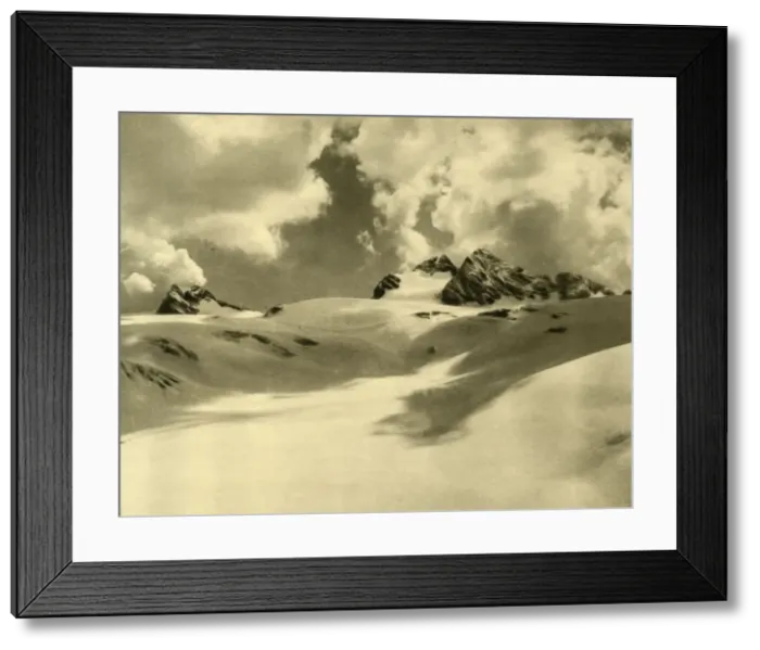 Framed Print : The Hallstatter Glacier, Dachstein Mountains, Upper Austria, c1935. Creator: Unknown Framed Print : The Hallstatter Glacier, Dachstein Mountains, Upper Austria, c1935. Creator: Unknown