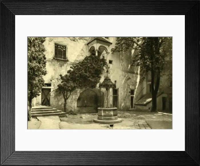 Framed Print : Seebenstein Castle, Seebenstein, Lower Austria, c1935. Creator: Unknown Framed Print : Seebenstein Castle, Seebenstein, Lower Austria, c1935. Creator: Unknown