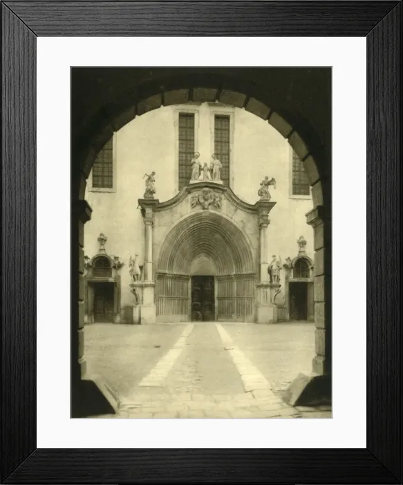Framed Print : Lilienfeld Abbey, Lower Austria, c1935. Creator: Unknown Framed Print : Lilienfeld Abbey, Lower Austria, c1935. Creator: Unknown
