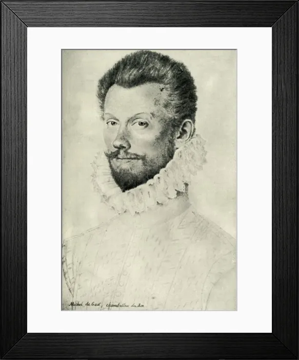 Framed Print : Michel de Gast, 1575, (1907). Creator: Unknown Framed Print : Michel de Gast, 1575, (1907). Creator: Unknown