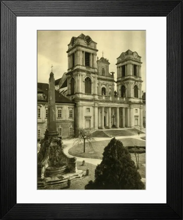 Framed Print : Gottweig Abbey, Krems, Lower Austria, c1935. Creator: Unknown Framed Print : Gottweig Abbey, Krems, Lower Austria, c1935. Creator: Unknown