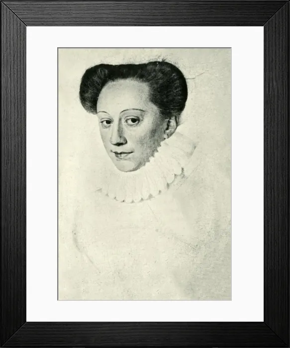 Framed Print : Louise de Lorraine, 1575, (1907). Creator: Unknown