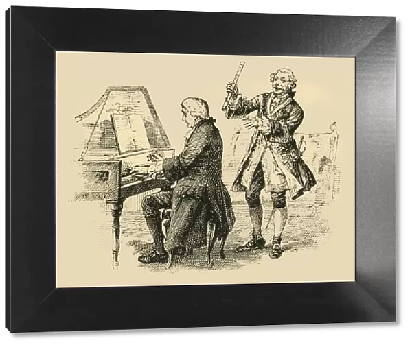 The King exclaimed repeatedly, Only one Bach! Only one Bach!, (1907)