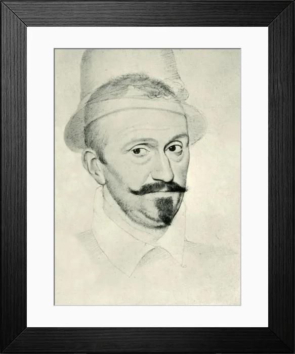 Framed Print : Monsieur de Ragny, Francois de la Madeleine, 1587, (1907). Creator: Unknown Framed Print : Monsieur de Ragny, Francois de la Madeleine, 1587, (1907). Creator: Unknown